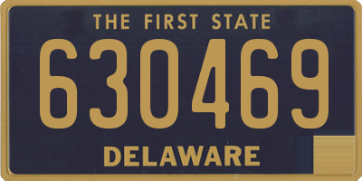 DE license plate 630469