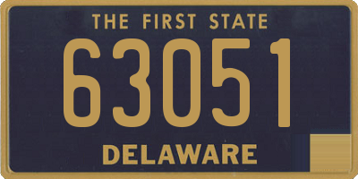 DE license plate 63051