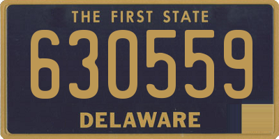 DE license plate 630559
