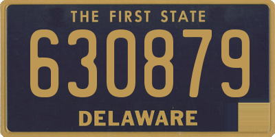 DE license plate 630879
