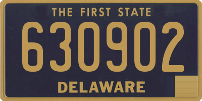 DE license plate 630902