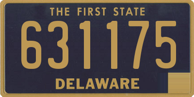 DE license plate 631175