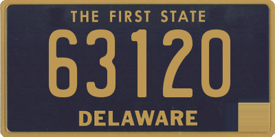 DE license plate 63120