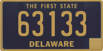 DE license plate 63133