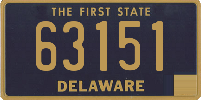 DE license plate 63151