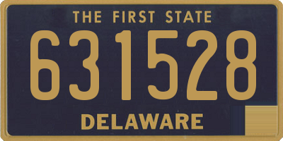 DE license plate 631528