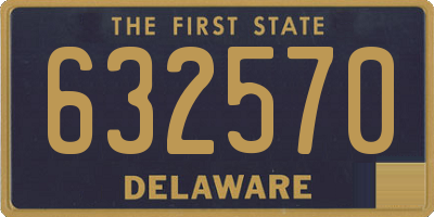 DE license plate 632570