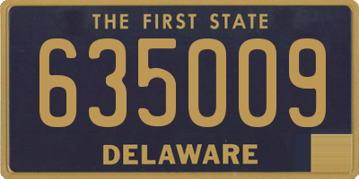 DE license plate 635009