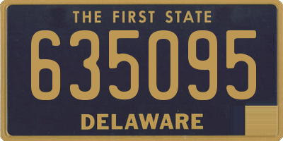 DE license plate 635095