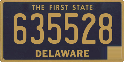 DE license plate 635528