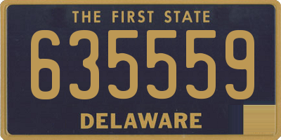DE license plate 635559