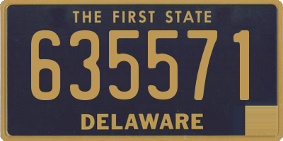 DE license plate 635571