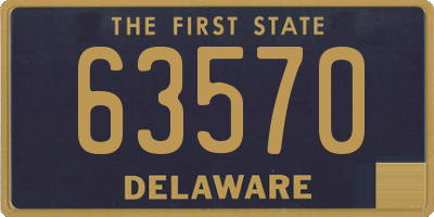 DE license plate 63570
