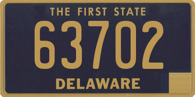 DE license plate 63702