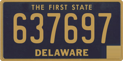 DE license plate 637697