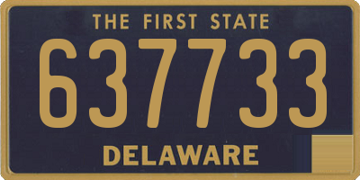 DE license plate 637733