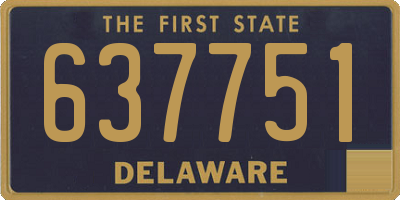 DE license plate 637751