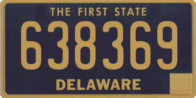 DE license plate 638369