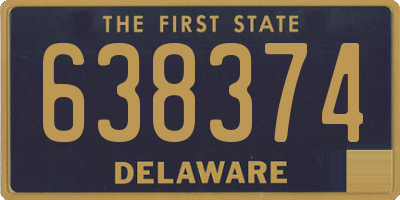 DE license plate 638374