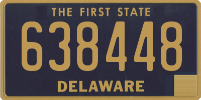 DE license plate 638448