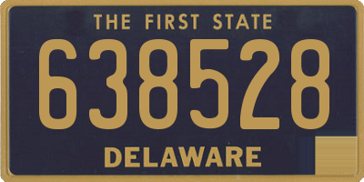 DE license plate 638528