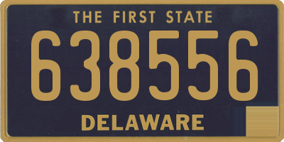 DE license plate 638556