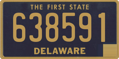 DE license plate 638591