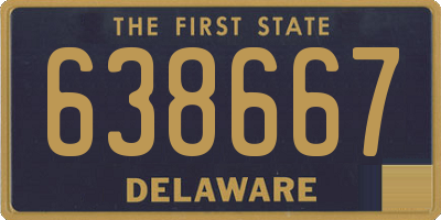 DE license plate 638667
