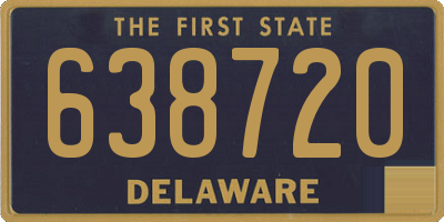 DE license plate 638720
