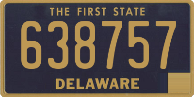 DE license plate 638757