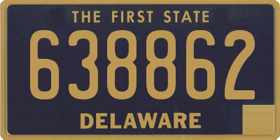 DE license plate 638862