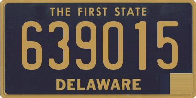 DE license plate 639015