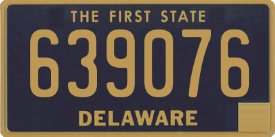 DE license plate 639076