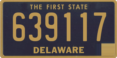 DE license plate 639117