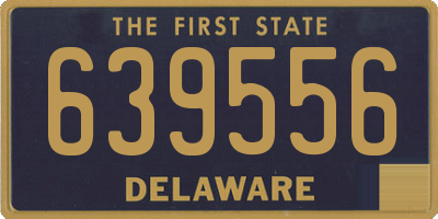 DE license plate 639556
