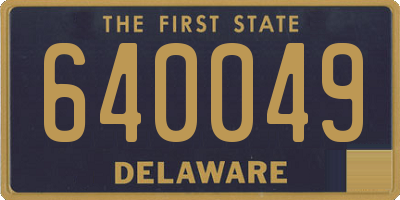 DE license plate 640049