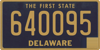 DE license plate 640095
