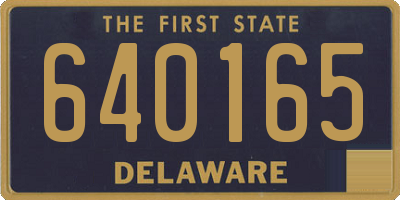 DE license plate 640165