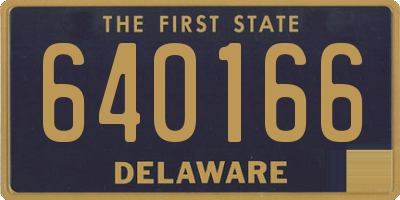 DE license plate 640166