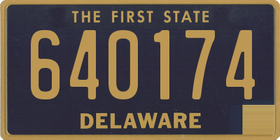 DE license plate 640174
