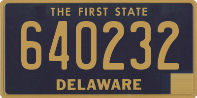 DE license plate 640232