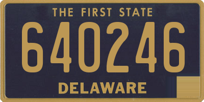 DE license plate 640246