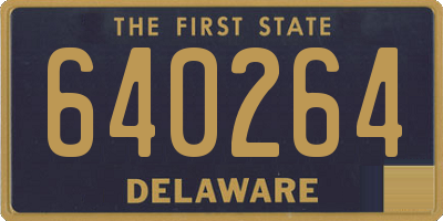 DE license plate 640264