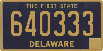 DE license plate 640333
