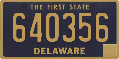 DE license plate 640356