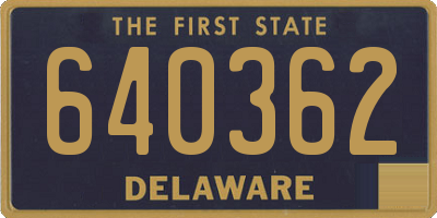 DE license plate 640362