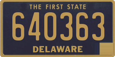 DE license plate 640363