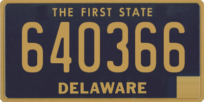 DE license plate 640366