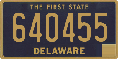 DE license plate 640455