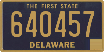 DE license plate 640457